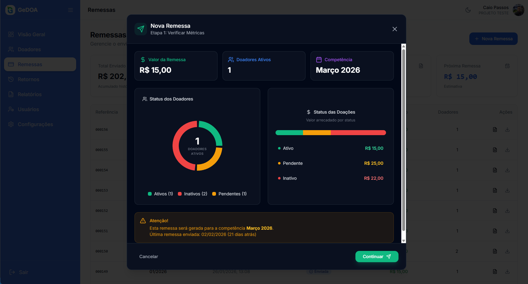 Envio de Lotes Descomplicado.